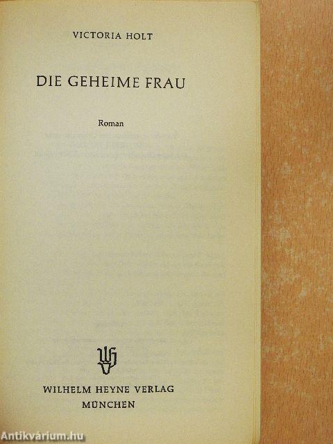 Die geheime Frau