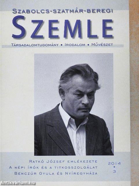 Szabolcs-Szatmár-Beregi Szemle 2014/3.