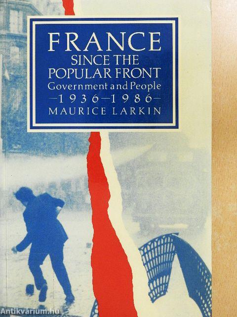 France Since the Popular Front