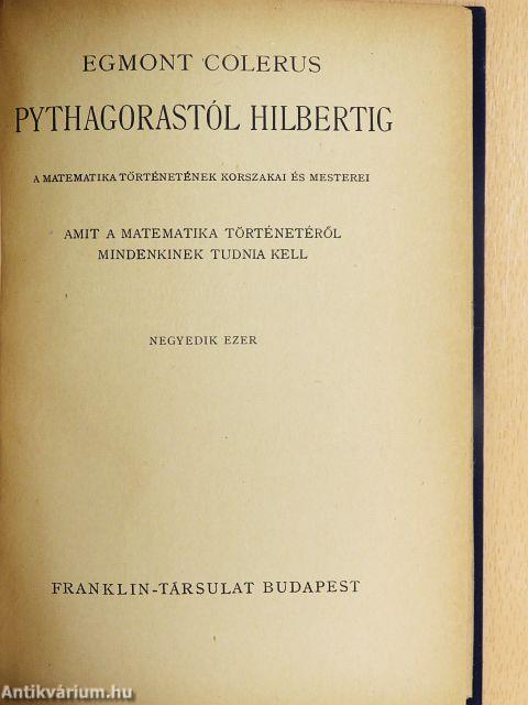 Pythagorastól Hilbertig