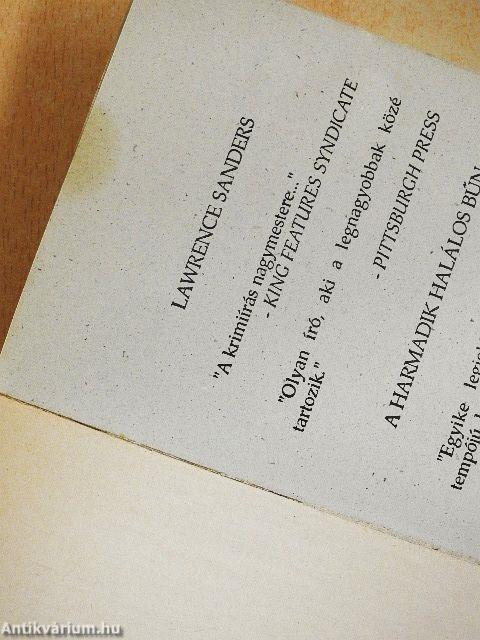 A harmadik halálos bűn