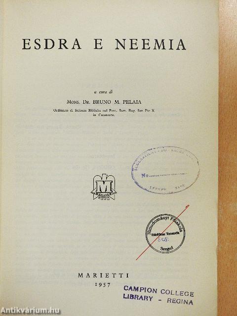 La Sacra Bibbia - Esdra e Neemia