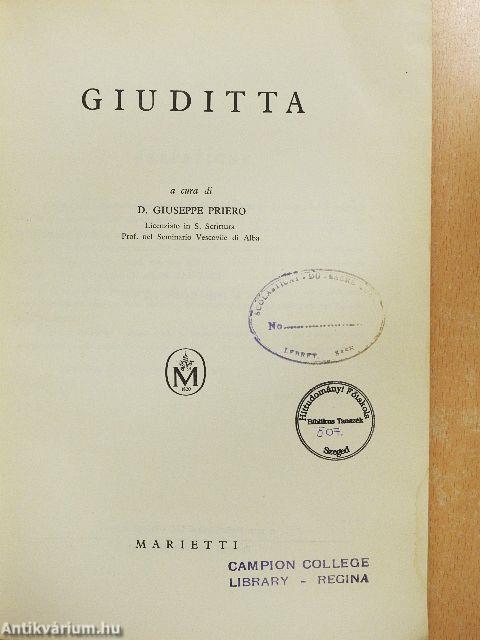 La Sacra Bibbia - Giuditta