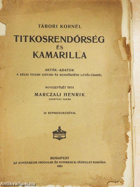 Titkosrendőrség és Kamarilla (rossz állapotú)