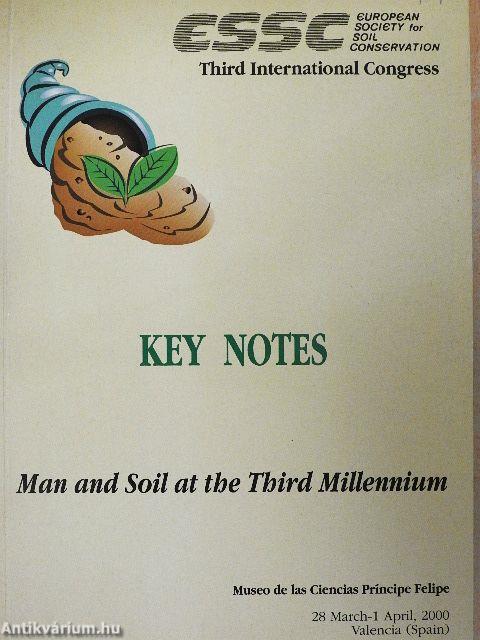 Man and Soil at the Third Millennium - Key Notes