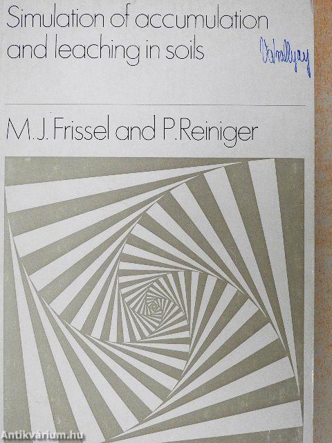 Simulation of accumulation and leaching in soils