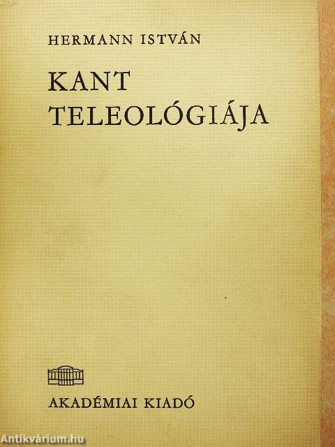 Kant teleológiája