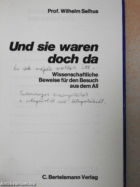 Und sie waren doch da