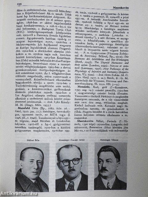 Magyar Életrajzi Lexikon I-III.