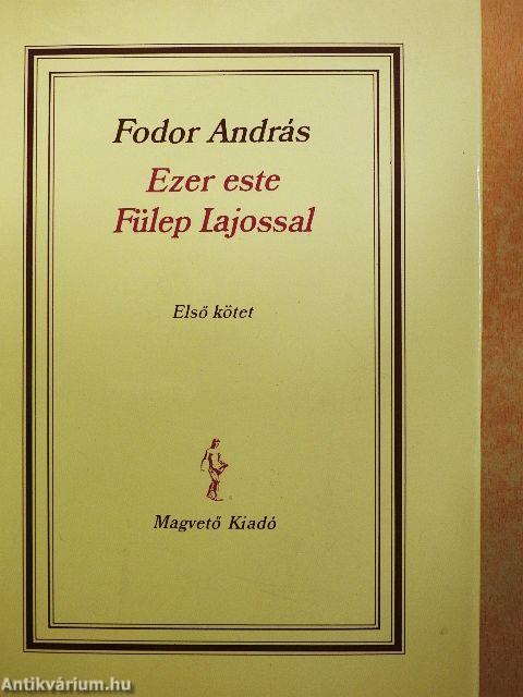 Ezer este Fülep Lajossal I-II.
