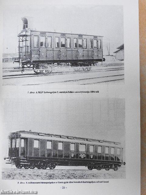 Vasúti kocsik szerkezete és berendezései