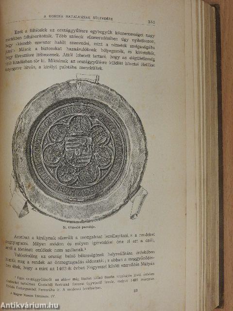 A magyar nemzet története IV.