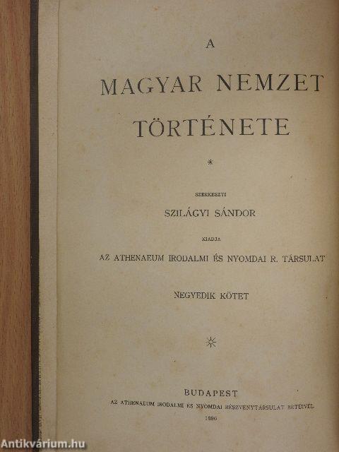 A magyar nemzet története IV.