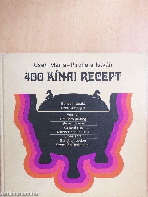 400 kínai recept