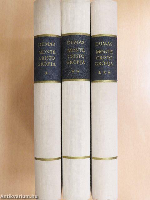 Monte Cristo grófja I-III.