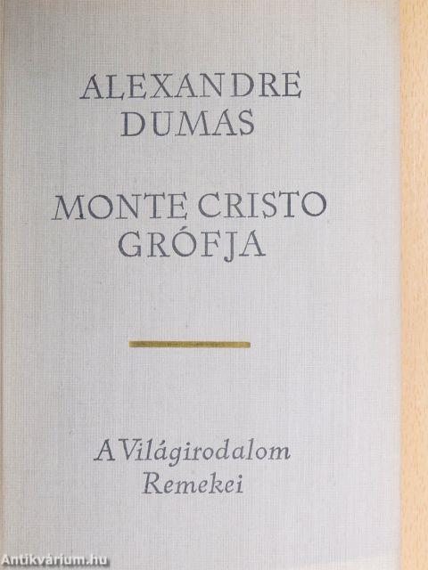 Monte Cristo grófja I-III.