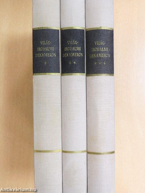 Világirodalmi Dekameron I-III.