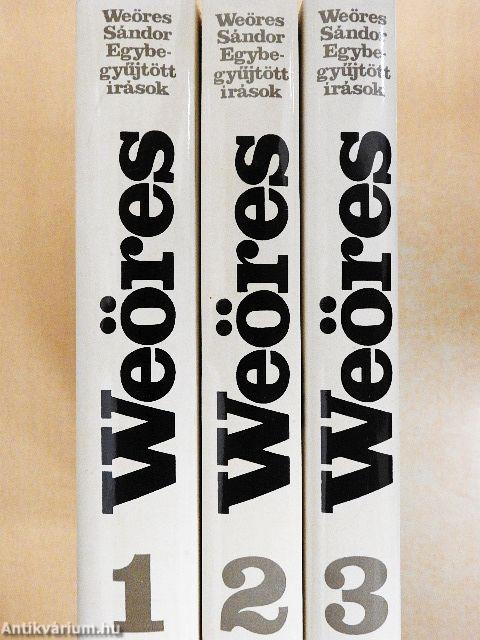 Egybegyűjtött írások 1-3.