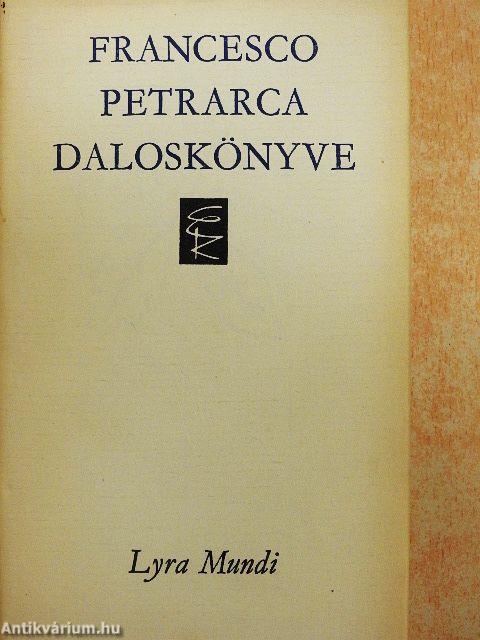 Francesco Petrarca daloskönyve