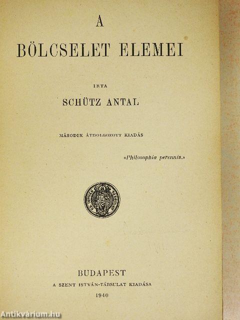 A bölcselet elemei