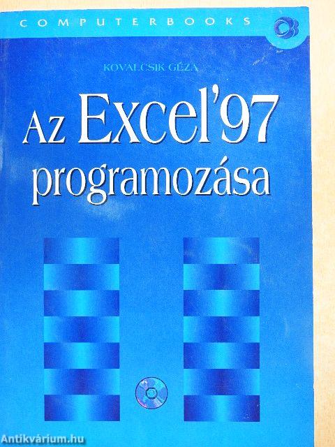 Az Excel '97 programozása