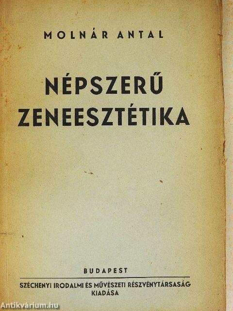 Rövid, népszerű zeneesztétika