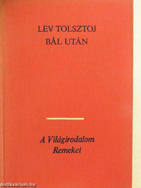 Bál után