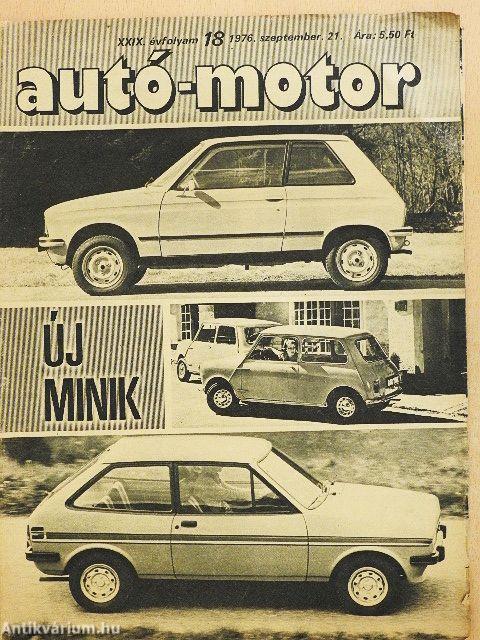 Autó-Motor 1976. szeptember 21.