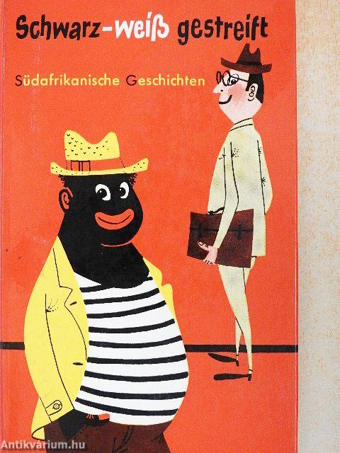 Schwarz-weiß gestreift