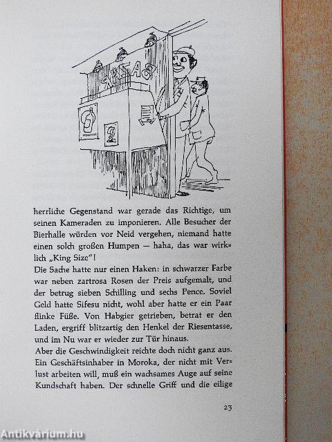 Schwarz-weiß gestreift