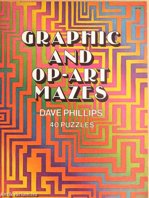 Graphic and Op-Art Mazes