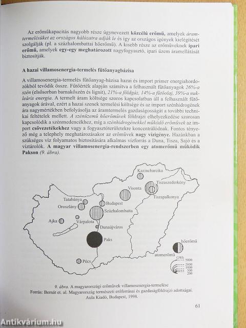 A magyarországi természeti erőforrások gazdaságtana és hasznosítása