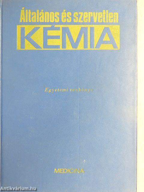 Általános és szervetlen kémia