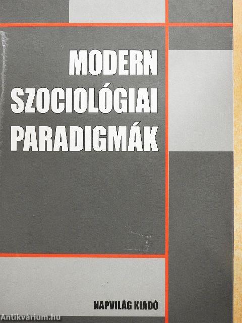 Modern szociológiai paradigmák