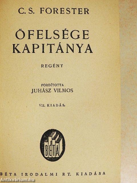 Őfelsége kapitánya