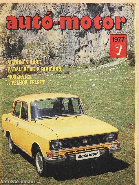 Autó-Motor 1977/7.