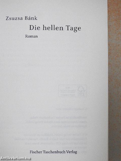 Die hellen Tage