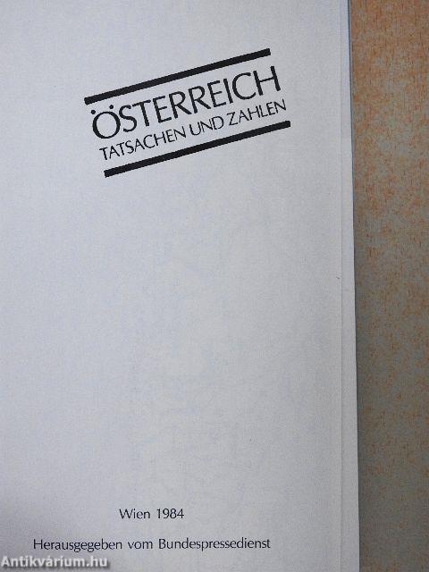 Österreich - Tatsachen und Zahlen