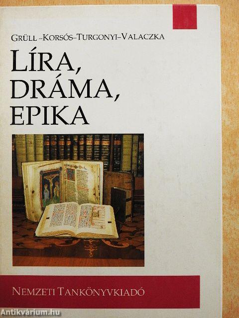 Líra, dráma, epika