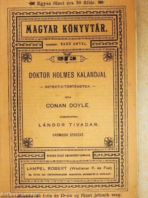 Doktor Holmes kalandjai 3.