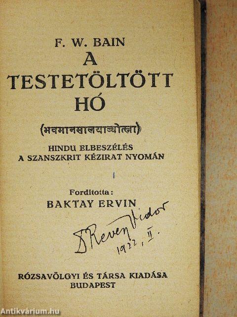 A testetöltött hó