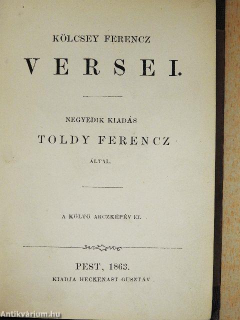 Kölcsey Ferencz versei