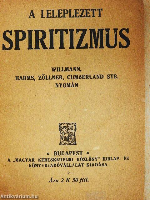 A leleplezett spiritizmus