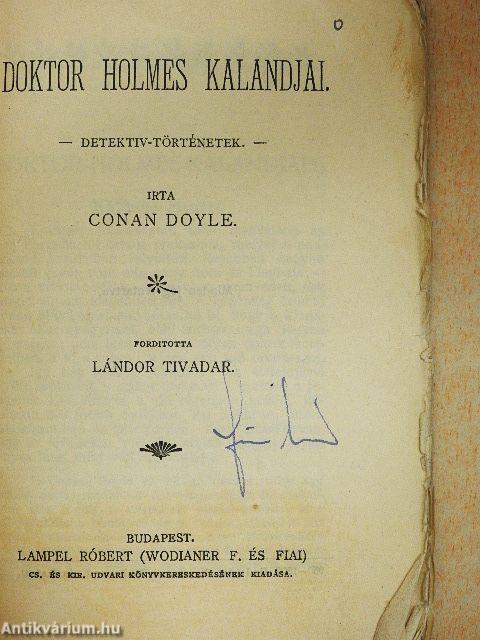 Doktor Holmes kalandjai