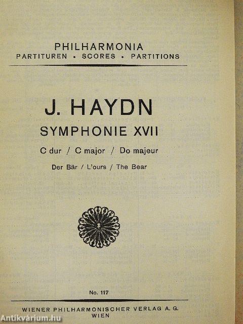 Symphonie XVII C dur