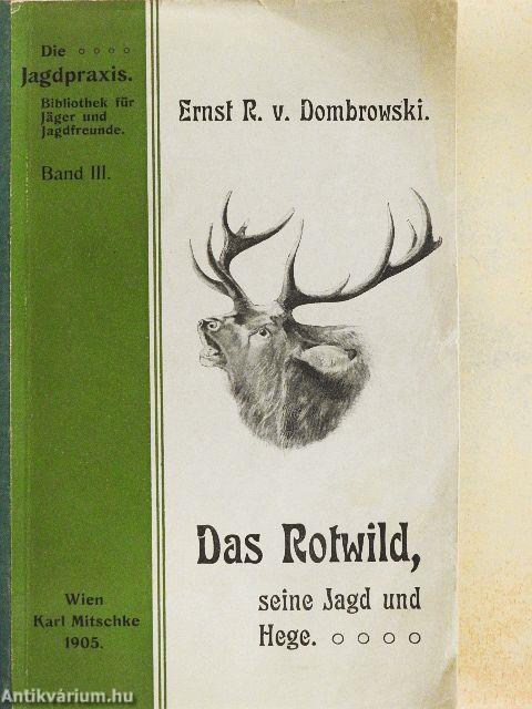 Das Rotwild (gótbetűs)