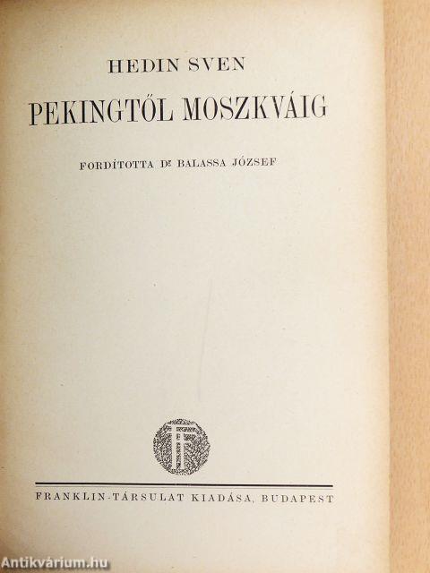 Pekingtől Moszkváig