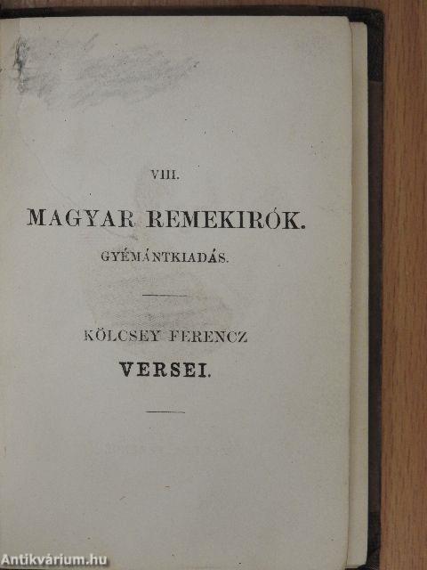 Kölcsey Ferencz versei