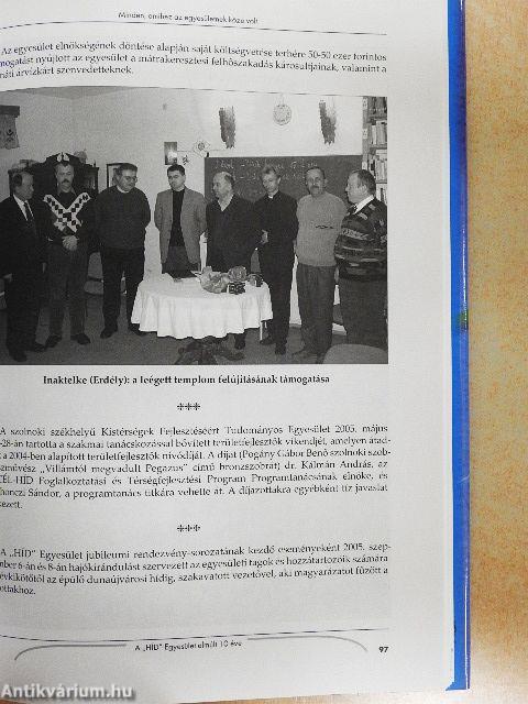 A "HÍD" Egyesület első 10 éve 1995-2005
