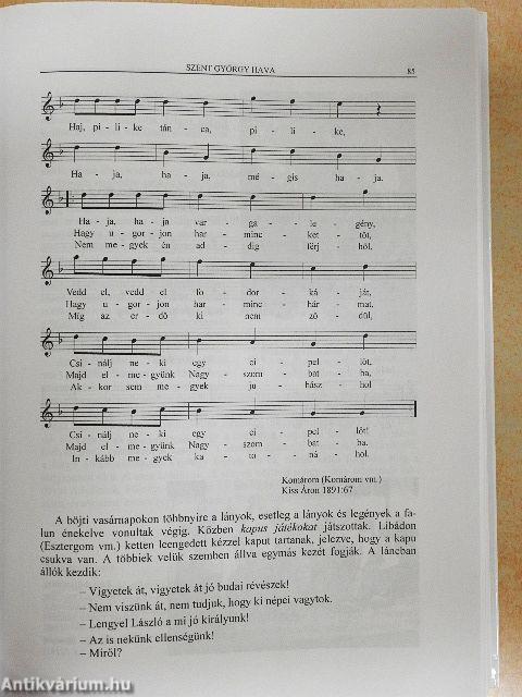 Jeles napok, ünnepi szokások